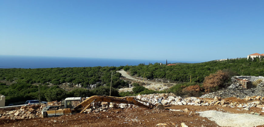 Land for Sale Gharzouz Jbeil Area 826Sqm