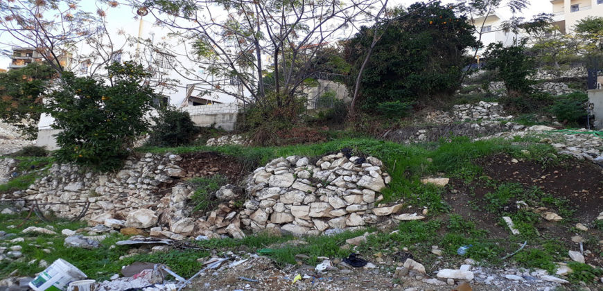 Land for Sale Halat Jbeil Area 815Sqm