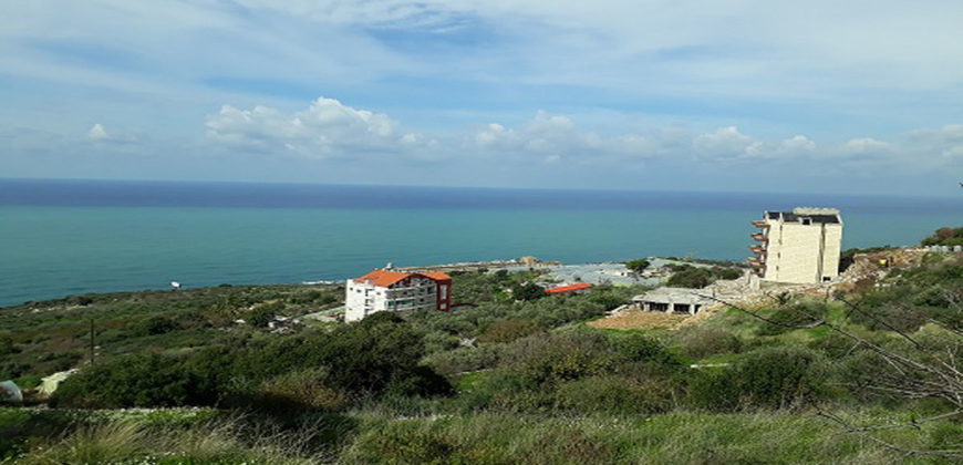 Land for Sale Rayhane Jbeil Area 830Sqm