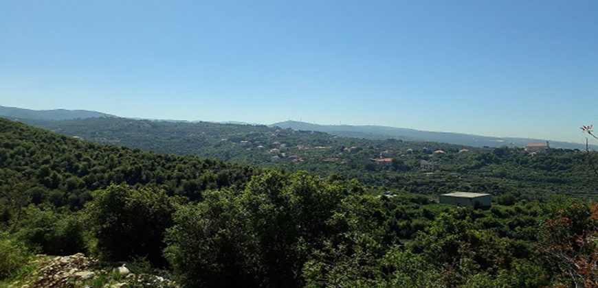 Land for Sale Bejjeh Jbeil Area 1825Sqm