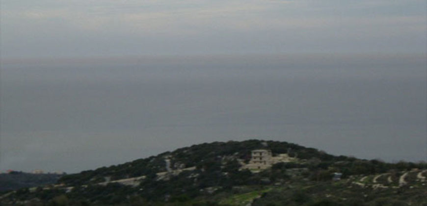 Land for Sale Gharzouz Jbeil Area 1668Sqm
