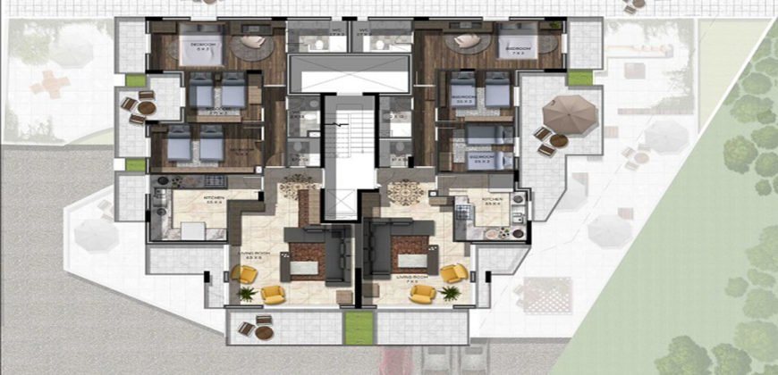 Apartment for Sale Fidar ( Halat ) Jbeil First Floor Area 145Sqm