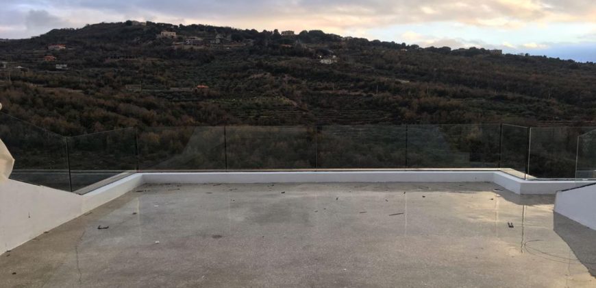Chalet for Sale Mechmech Jbeil Duplex Area 110Sqm and Garden 85Sqm