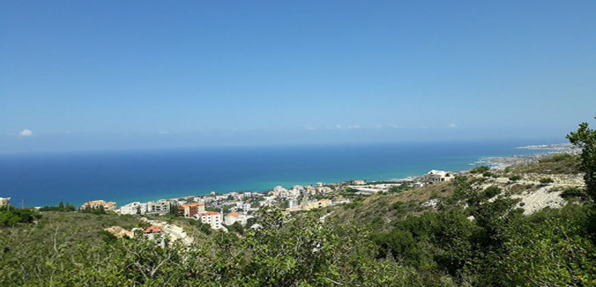 Land for Sale Fidar ( Halat ) Jbeil Area 682Sqm