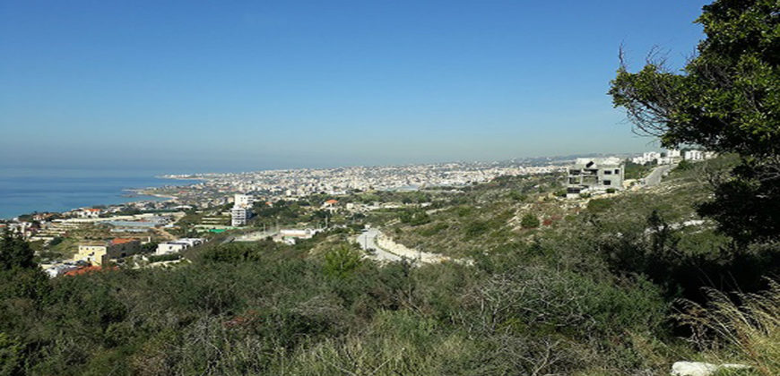 Land for Sale Fidar ( Halat ) Jbeil Area 980Sqm