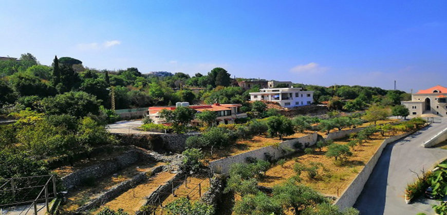 Villa for Sale Bejjeh Jbeil Building Area 900 Sqm Land Area 3162Sqm
