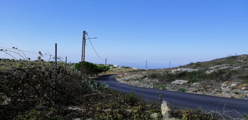 Land for Sale Maad Jbeil Area 2760Sqm