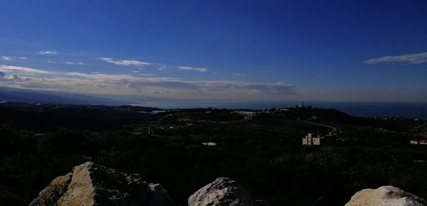 Land for Sale Gharzouz Jbeil 1241Sqm