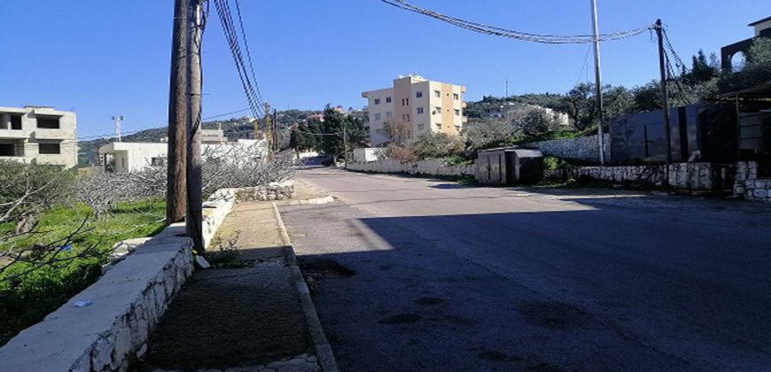 Land for Sale Berbara Jbeil Area 1496Sqm