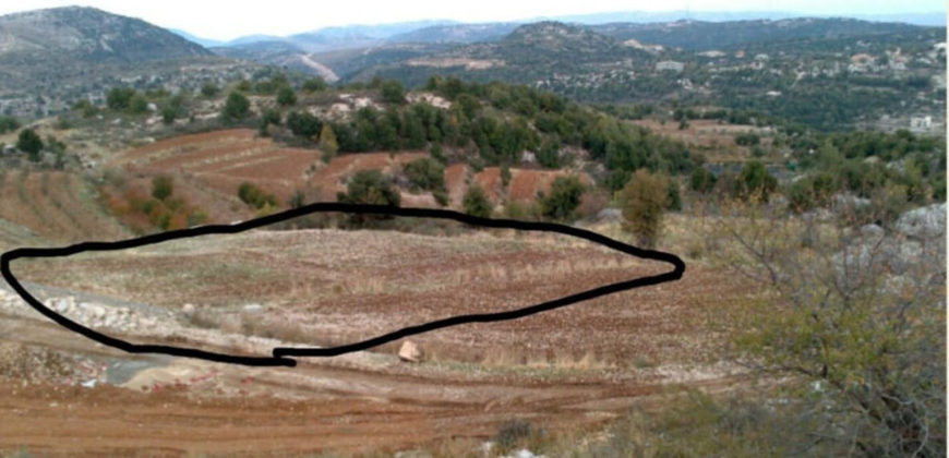 Land for Sale Lehfed Jbeil Area 1385Sqm