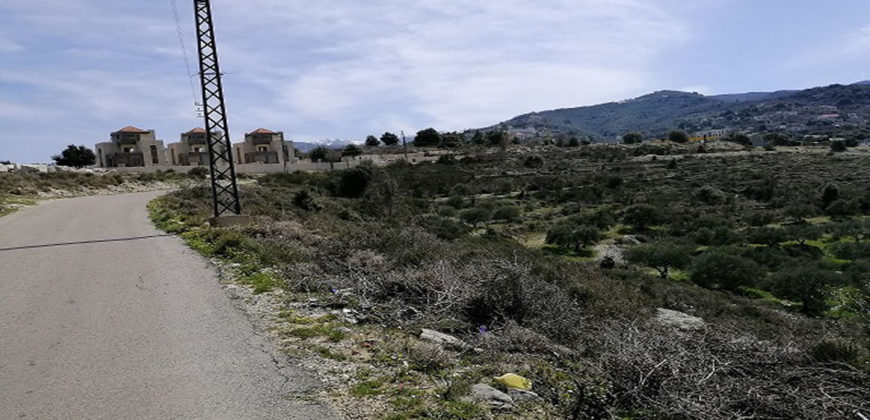 Land for Sale Racha Batroun Area 2793Sqm
