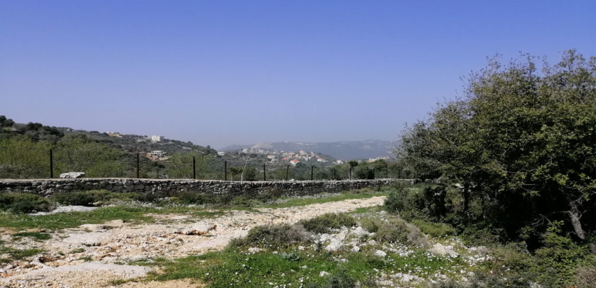 Land for Sale Kharbeh Jbeil Area 870Sqm