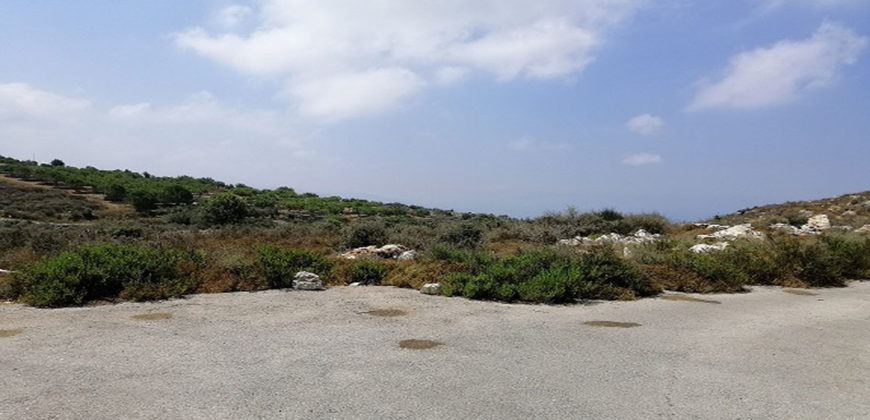 Land for Sale Gharzouz Jbeil Area 1625Sqm