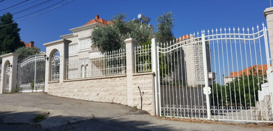 Villa for Sale Gharfine Jbeil Building area 690 Sqm and Total Area Land 1200Sqm