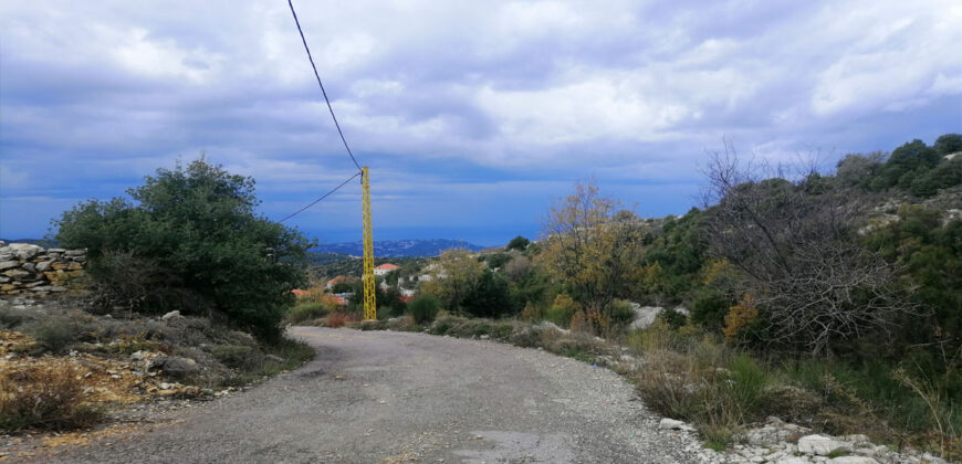 Land for Sale Lehfed Jbeil 661Sqm
