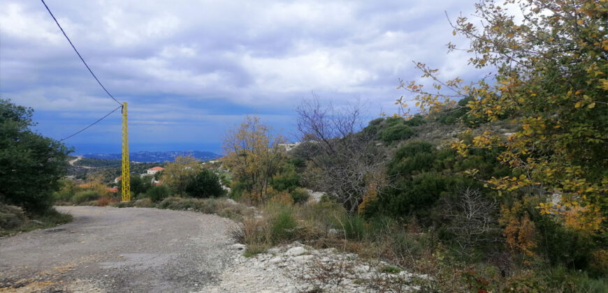 Land for Sale Lehfed Jbeil 661Sqm
