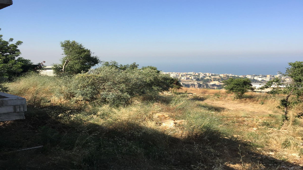 Land for Sale Kfar Mashoun Jbeil Area 1070Sqm