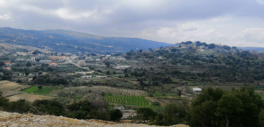 Land for Sale Lehfed Jbeil Area 1864Sqm