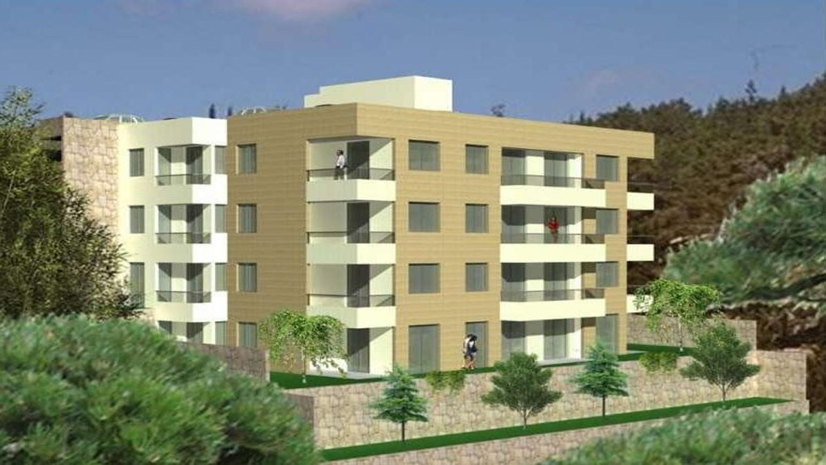 Apartment For Sale Blat Jbeil GF floor Area 122 Sqm and Garden 80Sqm