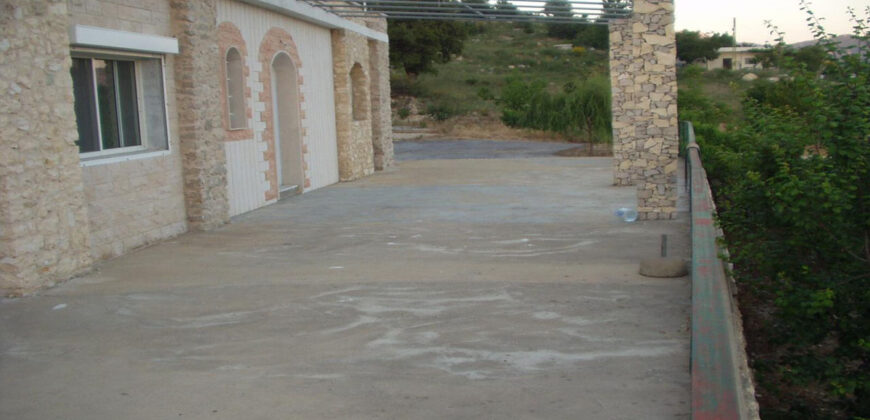House for Sale Aannaya – Kfar Baal Jbeil Housing Area 120Sqm The Area of the Land 1754Sqm