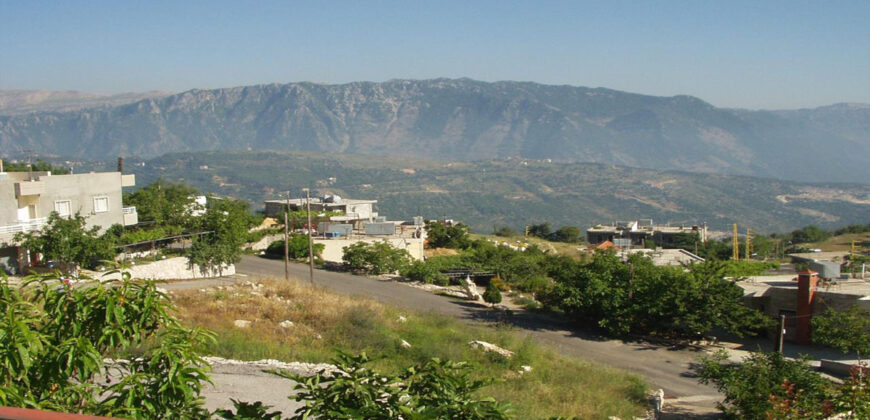 House for Sale Aannaya – Kfar Baal Jbeil Housing Area 120Sqm The Area of the Land 1754Sqm