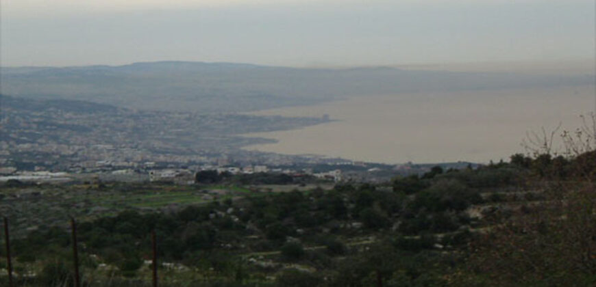 Land for Sale Maad Jbeil Area 2582 Sqm
