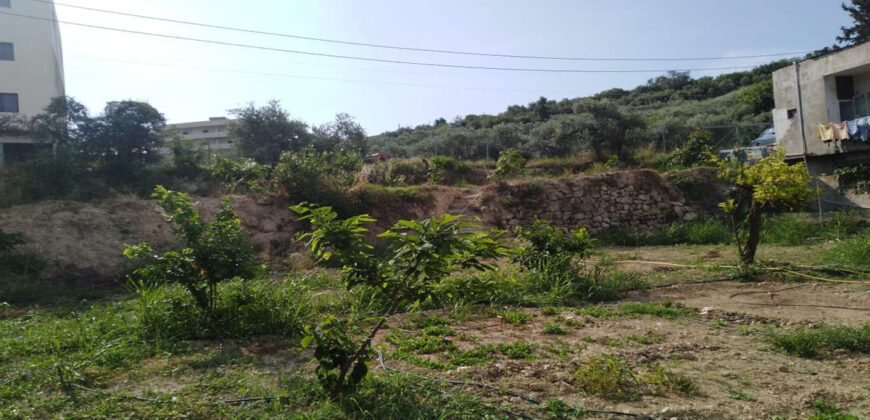 Land for Sale Hosrayel Jbeil Area 1733Sqm