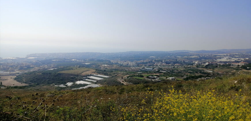 Land for Sale Blat Jbeil Area 614Sqm