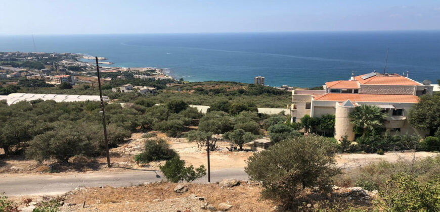 Land for Sale Rayhan Jbeil Area 599Sqm