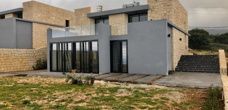 Villa for Sale Chabtine Batroun Duplex Housing Area 142Sqm Land Area 250Sqm