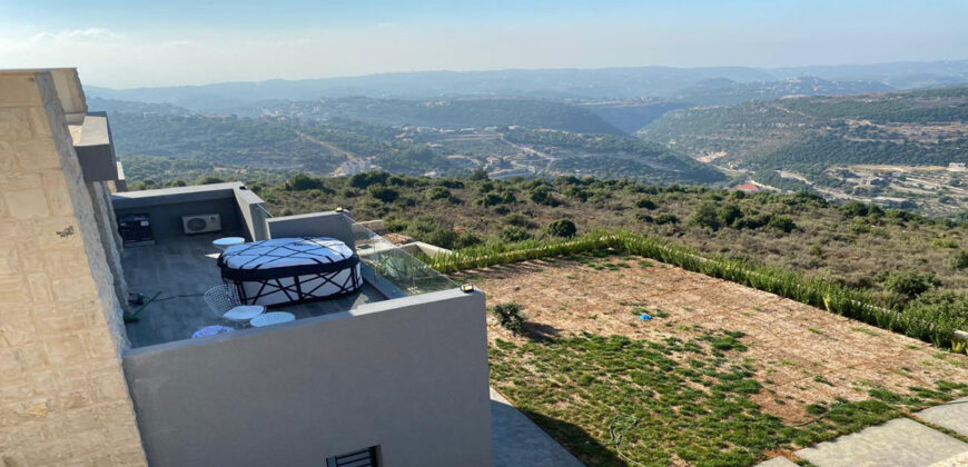 Villa for Sale Chabtine Batroun Duplex Housing Area 142Sqm Land Area 250Sqm