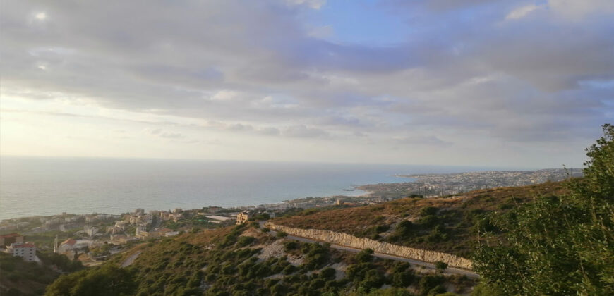 Land for Sale Fidar ( Halat ) Jbeil Area 560Sqm