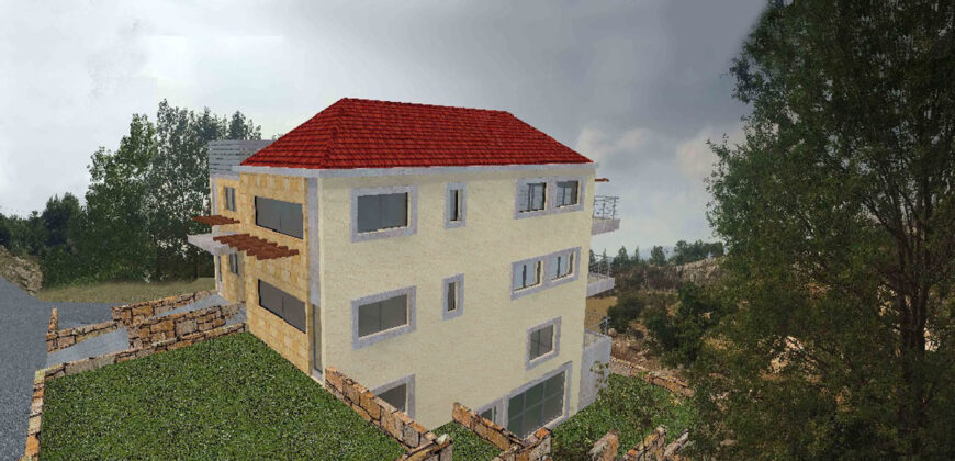Villa for Sale Mechmech Jbeil Housing Area 550Sqm Land Area 862 Sqm 