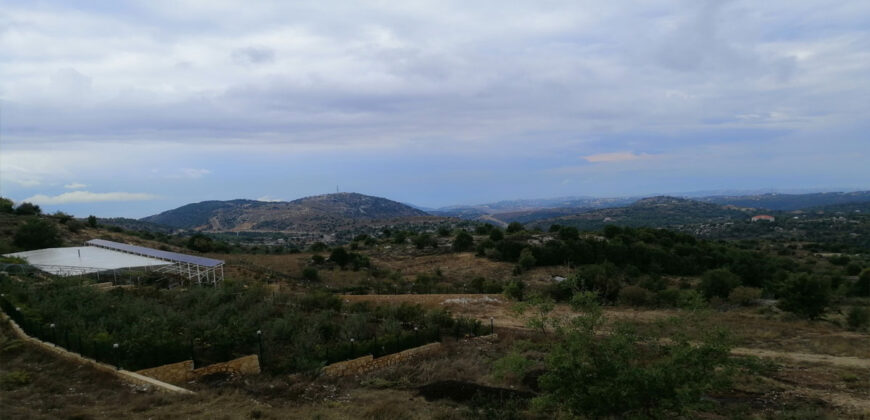 Land for Sale Lehfed Jbeil Area 1200Sqm