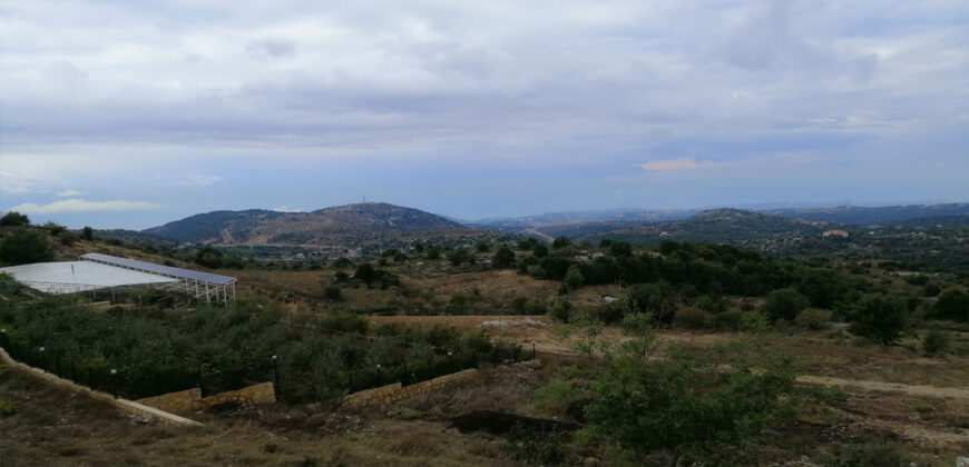 Land for Sale Lehfed Jbeil Area 1200Sqm