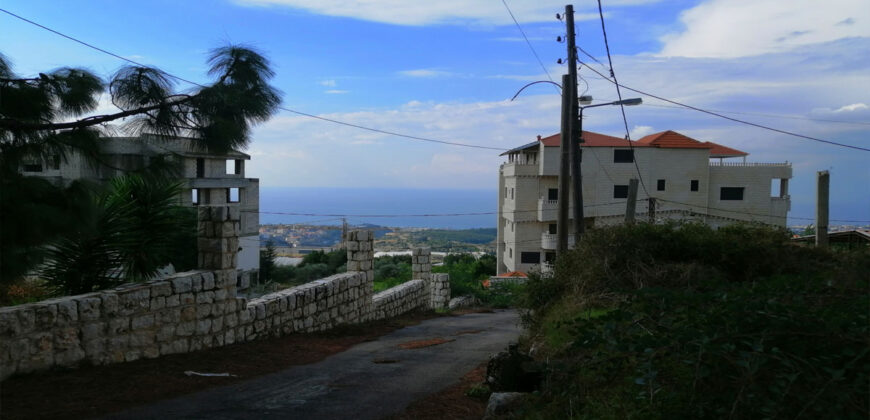 Land for Sale Kfar Mashoun Jbeil Area 1167Sqm