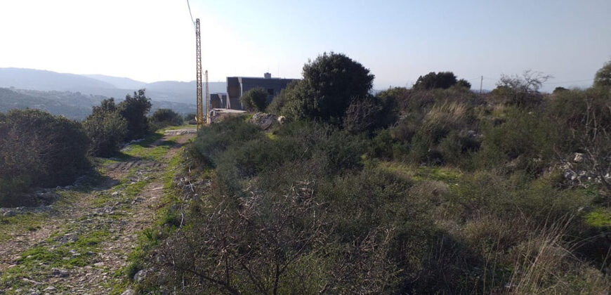 Land for Sale Kfar Chlaiman Batroun Area 3728Sqm