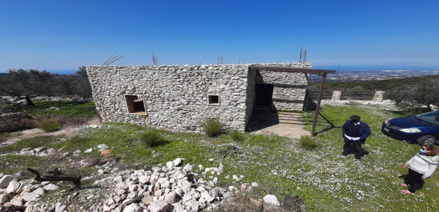 Old House for Sale Mahmerch Batroun Housing Area 100Sqm and Land Area 1290Sqm