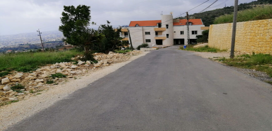 Land for Sale Fidar ( Halat ) Jbeil Area 760Sqm