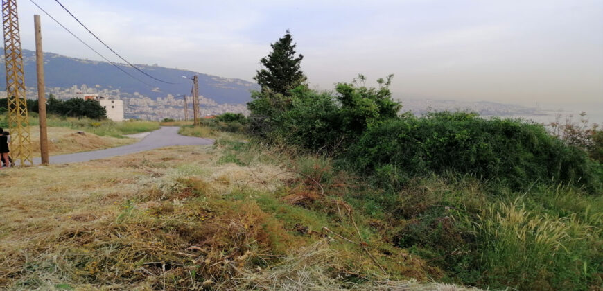 Land for Sale Adma Kesserwan Area 1183Sqm
