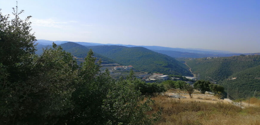 Land for Sale Ghouma Batroun Area 2100Sqm