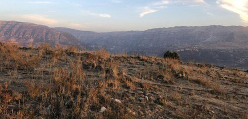 Land for Sale Qartaba ( Hsaya ) Jbeil Area 1642Sqm