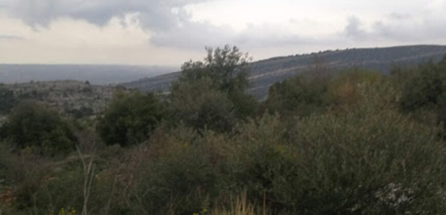 Land for Sale Bechtoudar – Aoura Batroun Area 1500Sqm