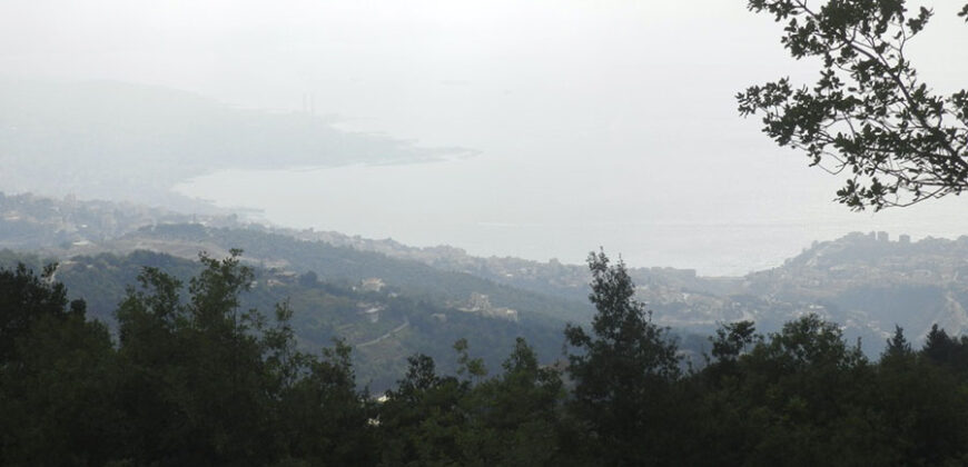 Land for Sale Kfour Kesserwan Area 1650Sqm