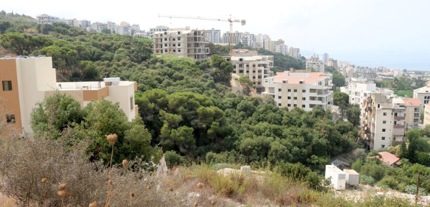 Land for Sale Safra Kesserwan Area 1228Sqm