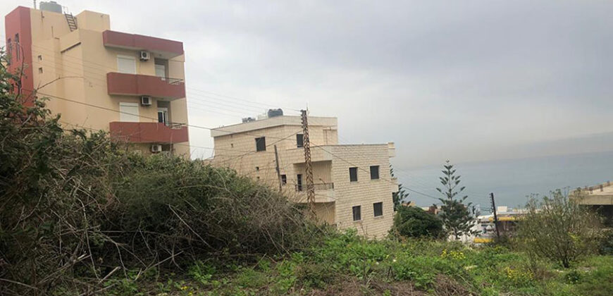 Land for Sale Halat Jbeil Area 790Sqm