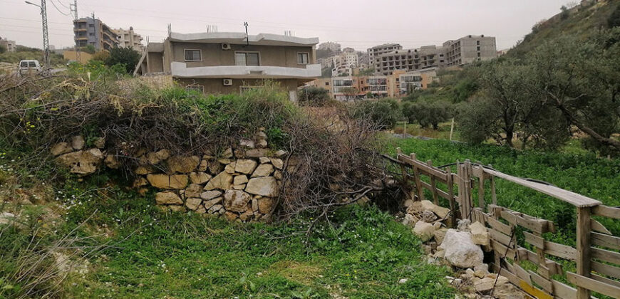 Land for Sale Blat Jbeil Area 882Sqm