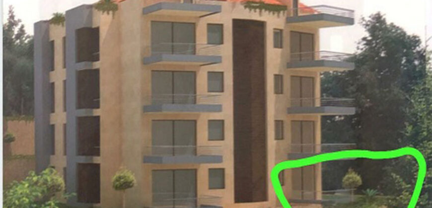 Apartment for Sale Blat ( Qartaboun ) Jbeil GF Floor Area 147Sqm & Terrace 131Sqm