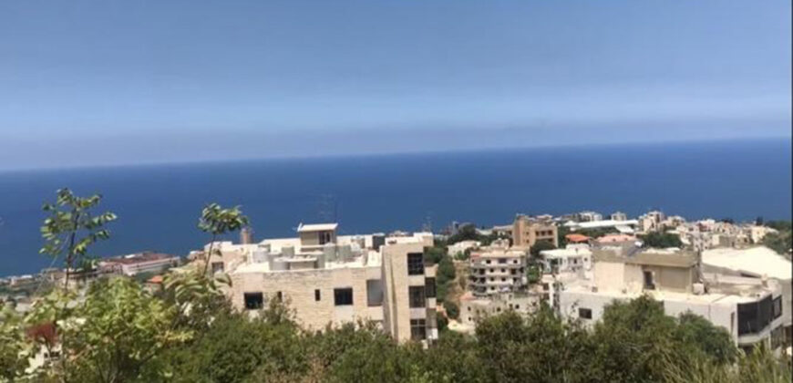 Land for Sale Safra Kesserwan Area 1350Sqm