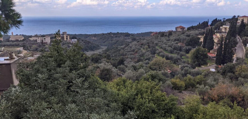 Land for Sale Monsef Jbeil Area 1522Sqm